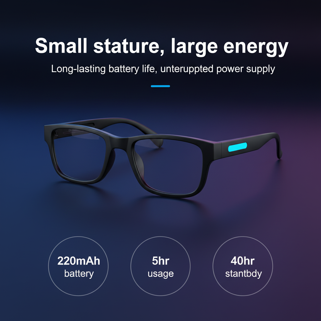Blackview BV100 Smart Glasses – HD Camera, Bluetooth & Noise Cancelling