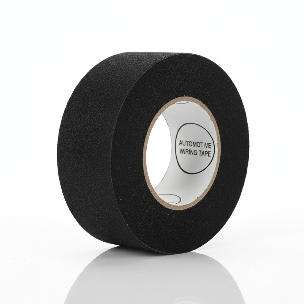 Automotive Wire Harness Cloth Tape roll on white background